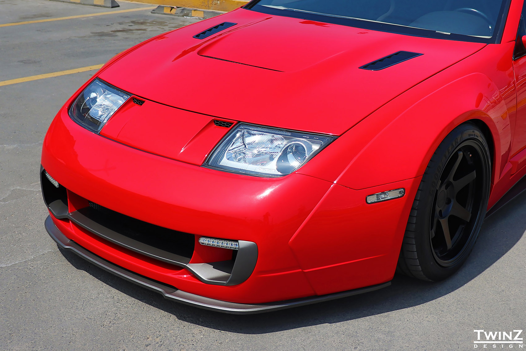 三日月 300ZX - Bumper Inserts Type 3 (for P-Spec 1 v2 front bumper